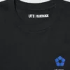 Blauw Lock UT-T-shirt met print voor heren