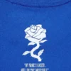 Blauw Lock UT-T-shirt met print voor heren