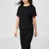 Boxy gebreid T-shirt voor dames