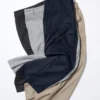 Wijde broek van geborsteld jersey voor dames