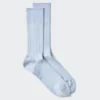 Brede geribde sokken van Supima® Cotton-mix voor heren