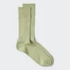 Brede geribde sokken van Supima® Cotton-mix voor heren