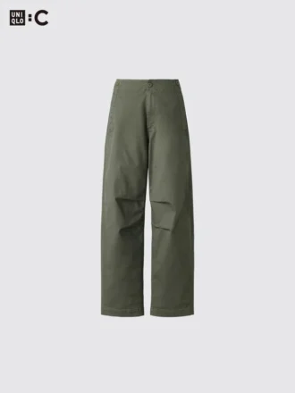 Brede katoenen broek voor dames