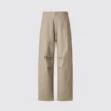Brede katoenen broek voor dames