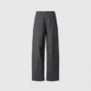 Brede katoenen broek voor dames
