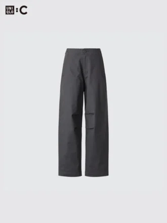 Brede katoenen broek voor dames