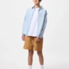 Chambray-overhemd voor kinderen