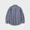 Chambray-overshirt voor heren