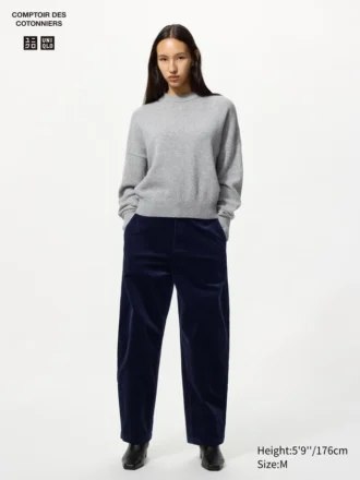 Corduroy barrelbroek voor dames