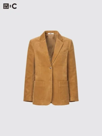 Corduroy jas voor dames