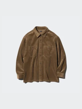 Corduroy overshirt voor heren