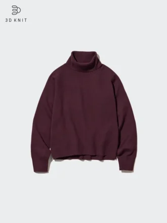 Dames 3D Knit-trui met Longsleeves van Souffle Yarn