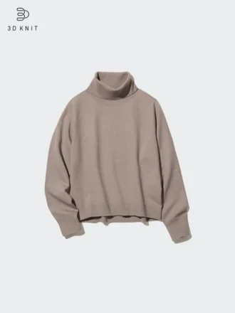 Dames 3D Knit-trui met Longsleeves van Souffle Yarn