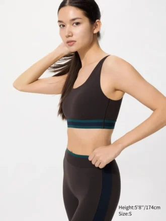 Dames Active Wireless-Bh’s | Gestreepte