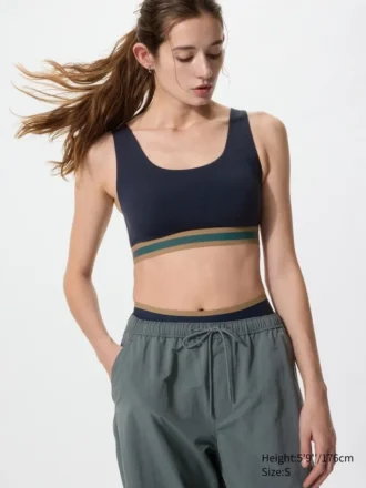 Dames Active Wireless-Bh’s | Gestreepte
