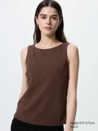 Dames-Bh van crêpe jersey met boothals