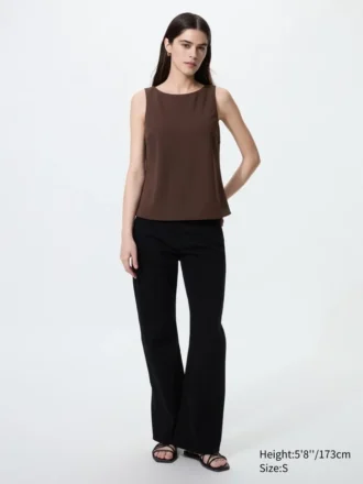 Dames-Bh van crêpe jersey met boothals