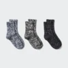 Dames Crew Slub Sokken | 3 paar