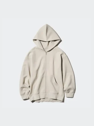 Dames Dry Sweat Relaxed Hoodie met volledige rits