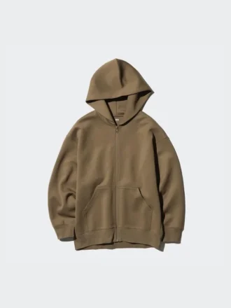 Dames Dry Sweat Relaxed Hoodie met volledige rits