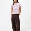 Dames Pique Mini Poloshirt | Gestreepte