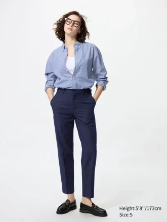 Dames Smart Ankle Pants | 2-way stretch | Tall