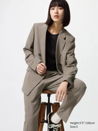 Dames Smart Ankle Pants | Geruit