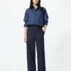 Dames Smart Wide Broeken | Gestreepte | Tall