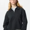 Dames-sweater met halve rits