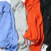 Dames-sweater met halve rits