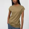 Dames-T-shirt met mouwen