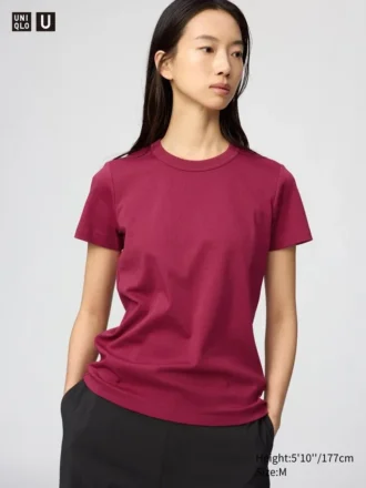 Dames-T-shirt met ronde hals