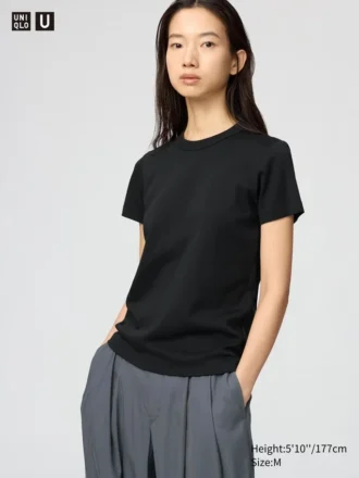 Dames-T-shirt met ronde hals