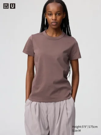 Dames-T-shirt met ronde hals