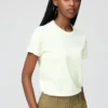 Dames-T-shirt met ronde hals