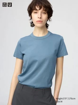 Dames-T-shirt met ronde hals