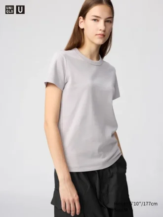 Dames-T-shirt met ronde hals