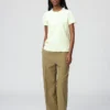Dames-T-shirt met ronde hals