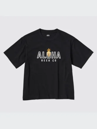 Dames T-shirts met print van het merk Hawaiian Loco UT | Aloha Beer Company