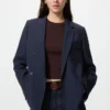 Damesjas met dubbele rij knopen | Patroon