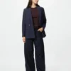 Damesjas met dubbele rij knopen | Patroon