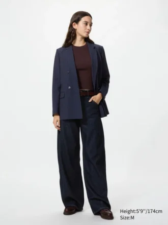 Damesjas met dubbele rij knopen | Patroon