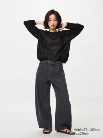 Damesjeans met wijde pijpen | Shorts