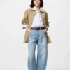 Damesjeans met wijde pijpen | Shorts