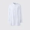 Damesoverhemd met opstaande kraag | Longsleeves