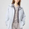 DamesParka’s met UV-bescherming, doorschijnend en oversized