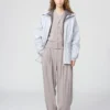 DamesParka’s met UV-bescherming, doorschijnend en oversized