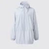 DamesParka’s met UV-bescherming, doorschijnend en oversized