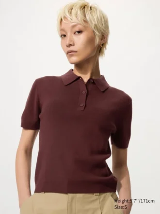 Damespoloshirt met korte mouwen