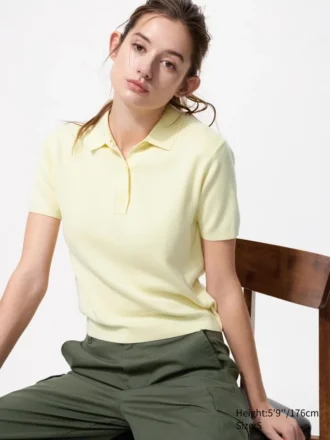 Damespoloshirt met korte mouwen